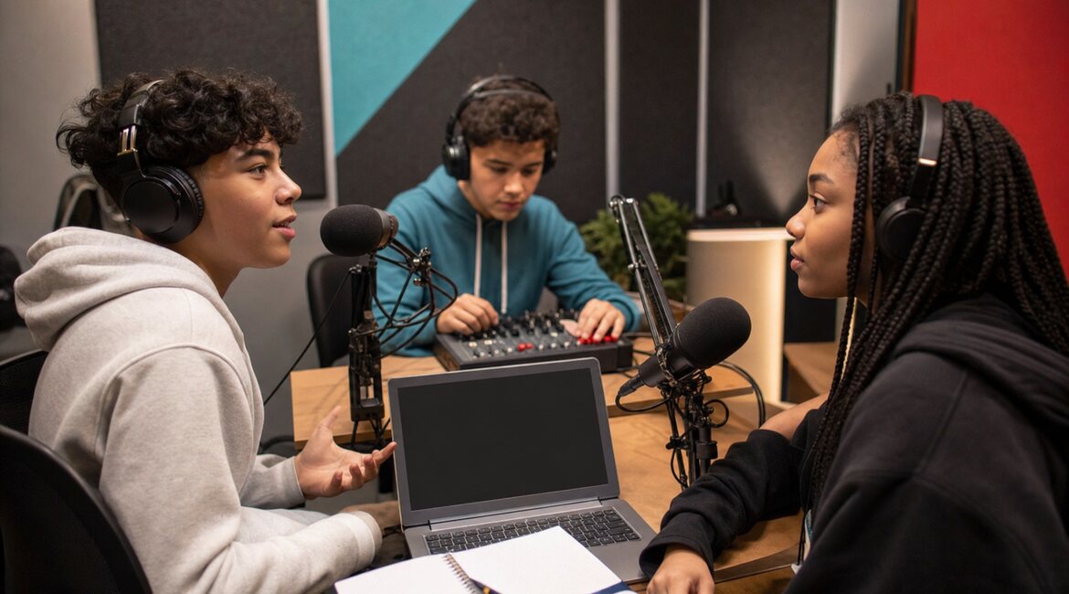 Youth Podcast Booth